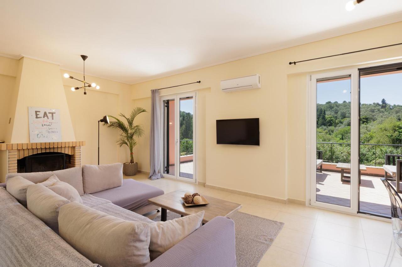 Luxury Villa Perla Ágios Ioánnis エクステリア 写真