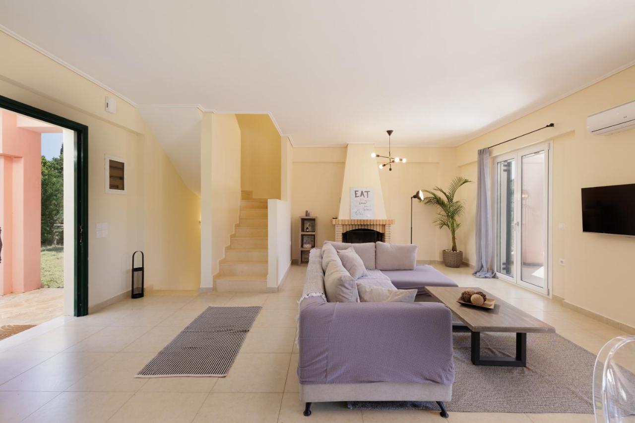 Luxury Villa Perla Ágios Ioánnis エクステリア 写真